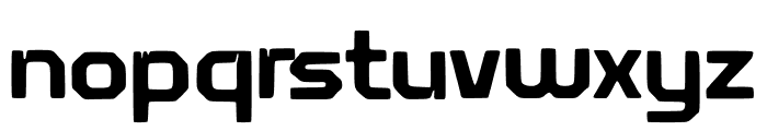 Gridcut Font LOWERCASE