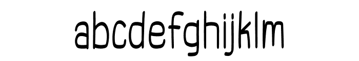 GriddleGlyphs Font LOWERCASE