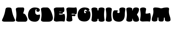 Griden Third Regular Font LOWERCASE