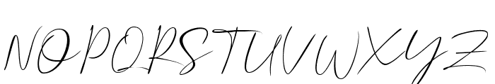 Grielish script Regular Font UPPERCASE