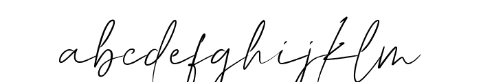 Grielish script Regular Font LOWERCASE