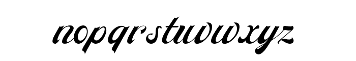 Griffont-Alternate Font LOWERCASE