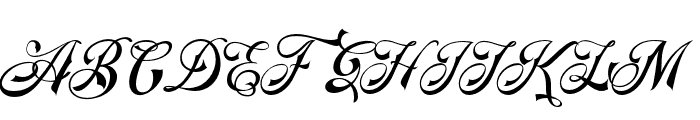 Griffont-Regular Font UPPERCASE