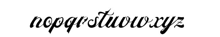 Griffont-Regular Font LOWERCASE