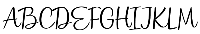 Grilanty Font UPPERCASE