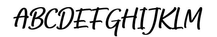Grillith Font UPPERCASE