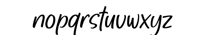 Grillith Font LOWERCASE