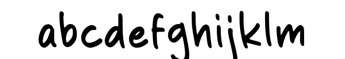 Grimnotes Font LOWERCASE