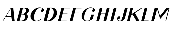 Grimsby Bold Italic Font UPPERCASE