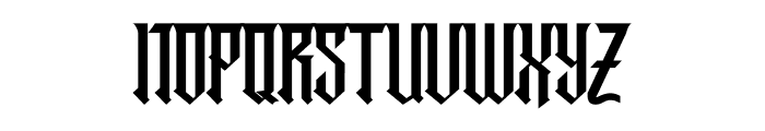 Grimwalde Font UPPERCASE
