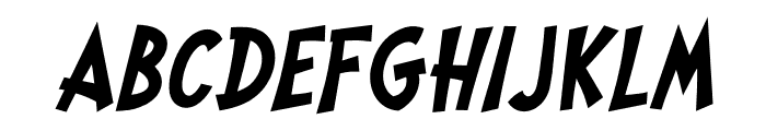 Grinch 3.0 Italic Font UPPERCASE