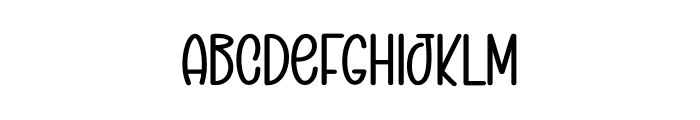 Grinch Christmas Font UPPERCASE