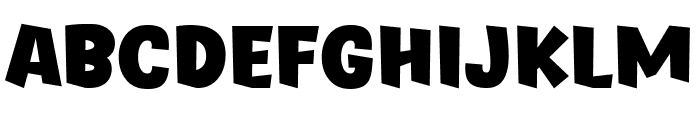 Grinch Comic Font LOWERCASE