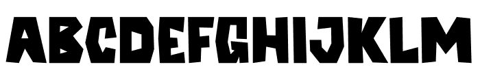 Grinch Granch Font UPPERCASE