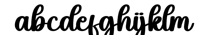 Grinch Wonderful Font LOWERCASE