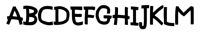 Grinchan Regular Font UPPERCASE