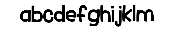Grinchan Regular Font LOWERCASE