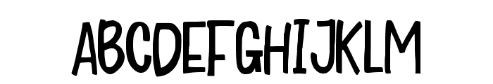 Grinchie Regular Font UPPERCASE