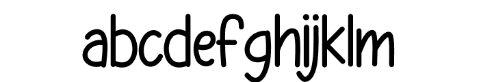 Grinchike Font LOWERCASE