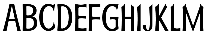 Gringer-Regular Font UPPERCASE
