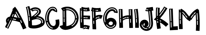 Gringh Font UPPERCASE