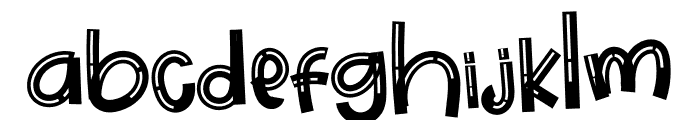 Gringh Font LOWERCASE