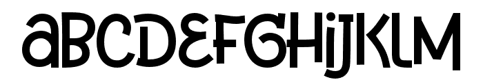 Grinko-Regular Font LOWERCASE