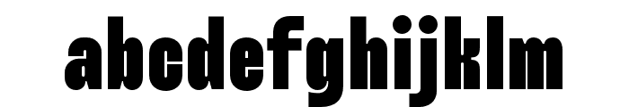 Grisy & Rocky Regular Font LOWERCASE