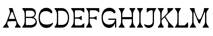 Grivena-Regular Font UPPERCASE