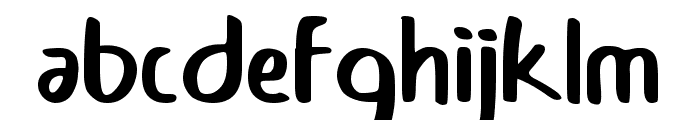 Grizly Font LOWERCASE