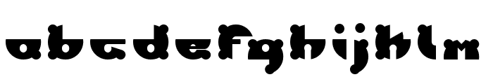 Grizzly & Bear Bold Font LOWERCASE