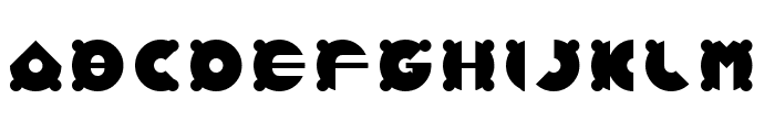 Grizzly & Bear-Light Font UPPERCASE