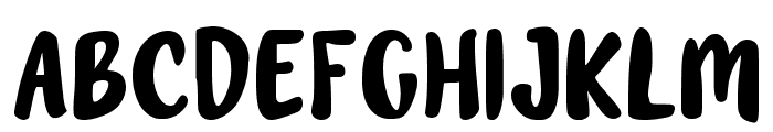 Grizzy Display Regular Font LOWERCASE