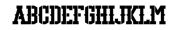 Grobag Font UPPERCASE