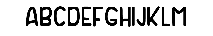 Grobohan Regular Font UPPERCASE