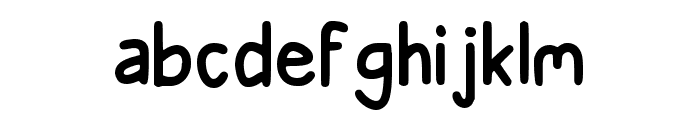 Grobohan Regular Font LOWERCASE