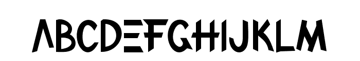 Groen Black Font LOWERCASE