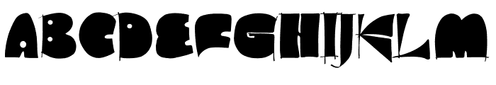 Groft Font UPPERCASE