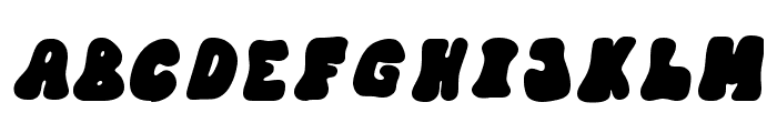 Groggy Regular Font UPPERCASE