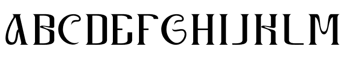 Gromaq Font LOWERCASE