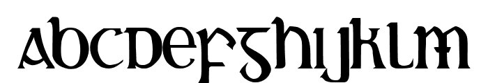 Gromlaith Font LOWERCASE