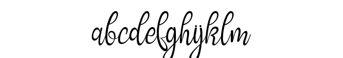GrookeyShawn-Regular Font LOWERCASE