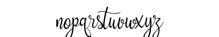 GrookeyShawn-Regular Font LOWERCASE