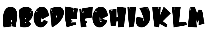 GroonoRegular Font LOWERCASE