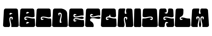 Groosure Font UPPERCASE