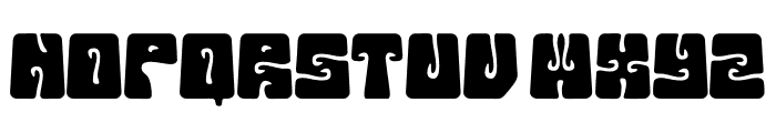 Groosure Font UPPERCASE