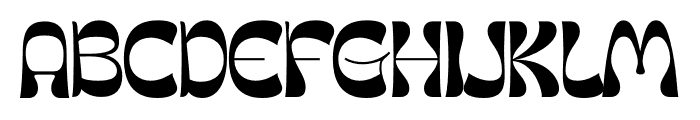 Groothe Font UPPERCASE
