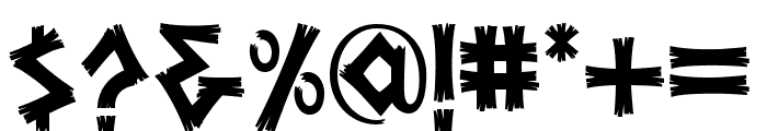 Grootten beast Font OTHER CHARS