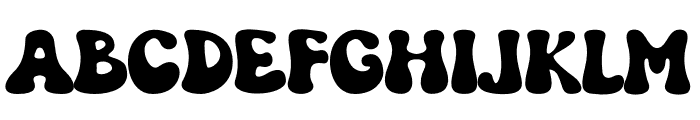Grooven Font UPPERCASE