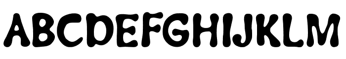 Groovetastic Font UPPERCASE